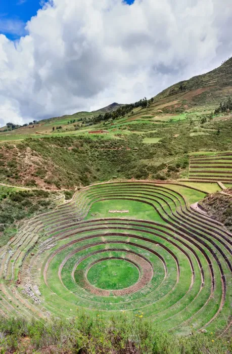 Framed Print : Inca ruins in Moray, Peru Framed Print : Inca ruins in Moray, Peru