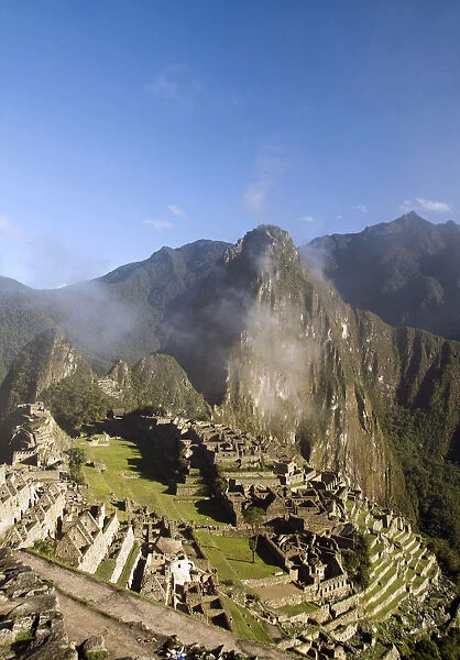 IncaA┼¢s sacred city, Machu Pichu, Peru