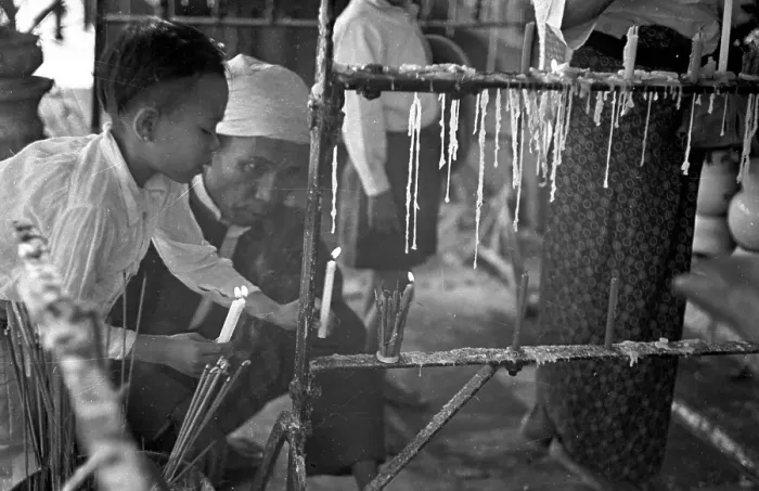 Framed Print : Incense Offering Framed Print : Incense Offering