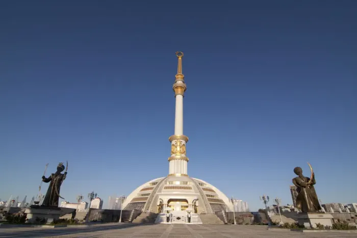 Framed Print : Independence Monument, Ashgabat, AgHal, Turkmenistan Framed Print : Independence Monument, Ashgabat, AgHal, Turkmenistan