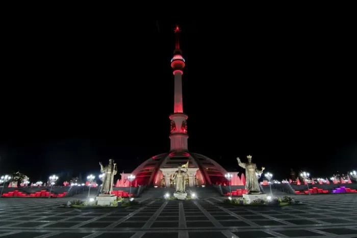 Framed Print : Independence Monument, Ashgabat, Ashkhabad or Asgabat, Ahal Province, Turkmenistan Framed Print : Independence Monument, Ashgabat, Ashkhabad or Asgabat, Ahal Province, Turkmenistan