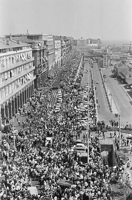 Framed Print : Independence Parade In Algiers Framed Print : Independence Parade In Algiers