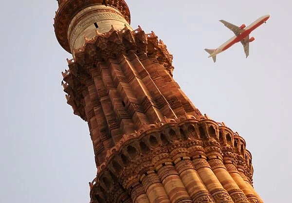 Indian Aviation & Qutub Minar India