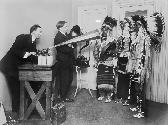 Framed Print : Indian Braves Performing War Songs Framed Print : Indian Braves Performing War Songs