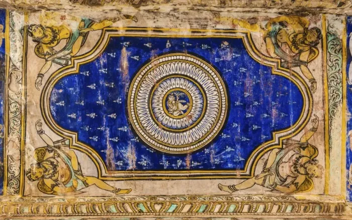 Framed Print : Indian ceiling painting, Brihadeeswarar Temple, Thanjavur, Tamil Nadu, India Framed Print : Indian ceiling painting, Brihadeeswarar Temple, Thanjavur, Tamil Nadu, India