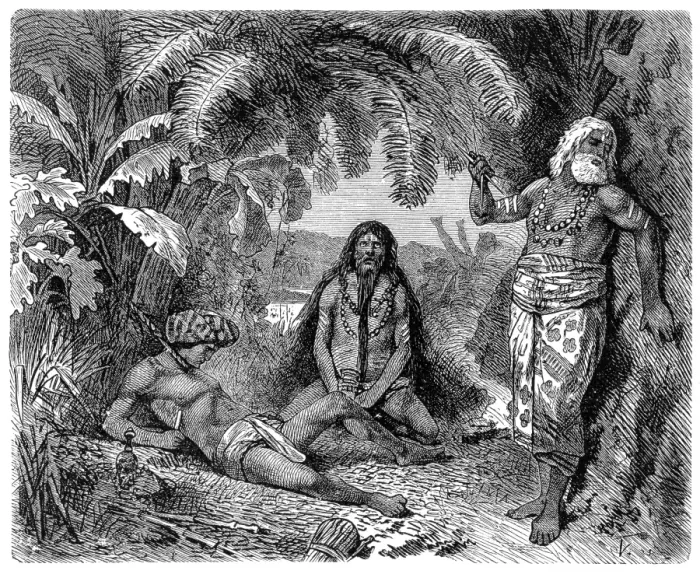 Framed Print : Indian Faqueers (Fakirs) or Penitents
