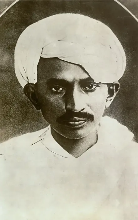 Framed Print : Indian Leader Mahatma Gandhi Wearing Turban Framed Print : Indian Leader Mahatma Gandhi Wearing Turban