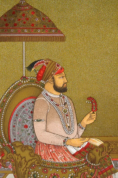 Indian man of the court of the Mughal emperor