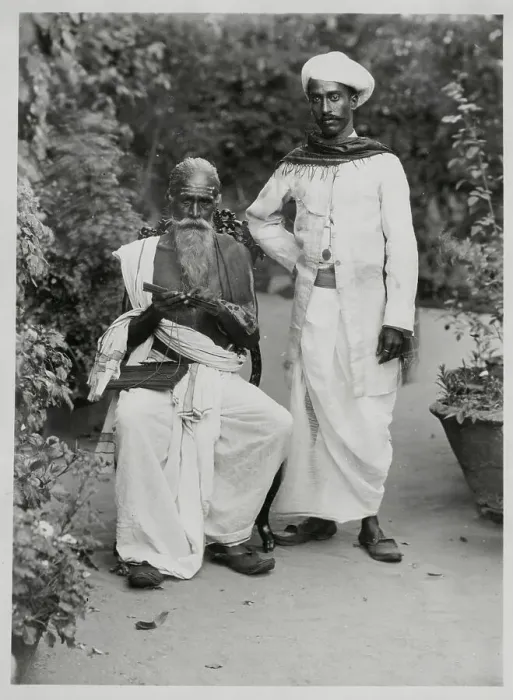Framed Print : Indian Men Posing Outdoors Framed Print : Indian Men Posing Outdoors