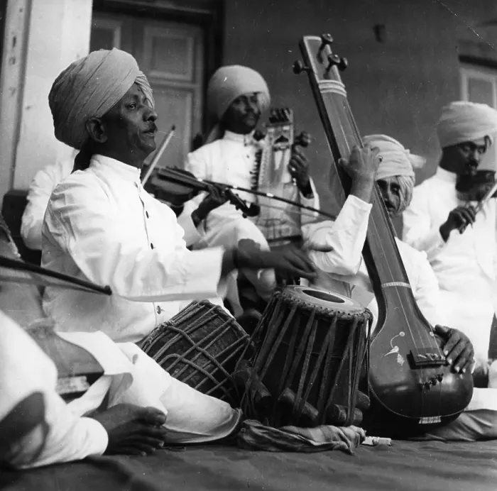 Framed Print : Indian Musicians