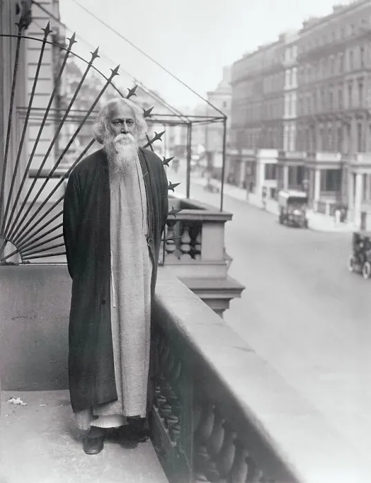 Framed Print : Indian Poet and Divine in London Framed Print : Indian Poet and Divine in London