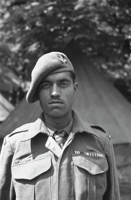 Framed Print : Indian Serviceman In London