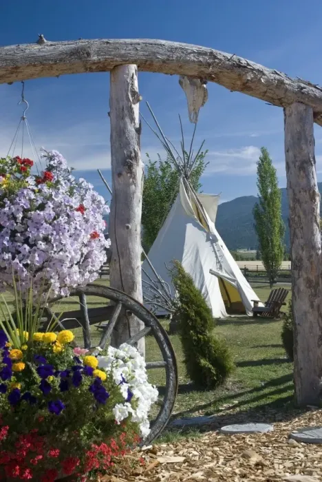 Framed Print : Indian Tepee, Armstrong, British Columbia, Canada Framed Print : Indian Tepee, Armstrong, British Columbia, Canada