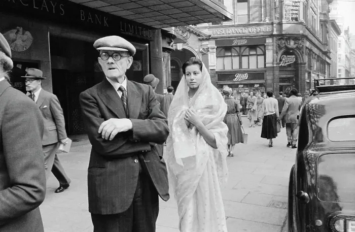 Framed Print : Indian Woman In London Framed Print : Indian Woman In London