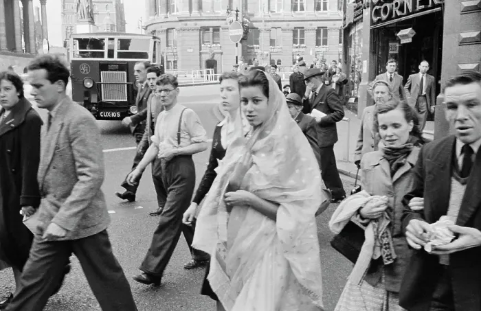 Framed Print : Indian Woman In London Framed Print : Indian Woman In London
