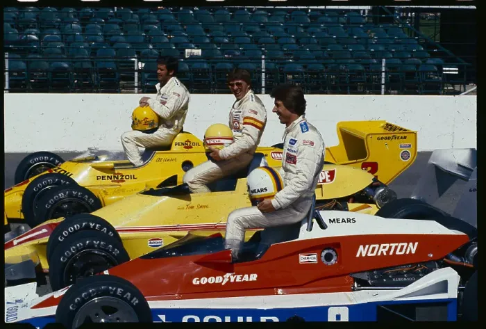 Framed Print : Indianapolis 500 Starters Sitting on Their Racing Cars Framed Print : Indianapolis 500 Starters Sitting on Their Racing Cars