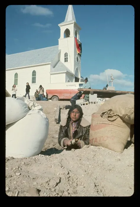 Framed Print : Indians on Guard at Wounded Knee Framed Print : Indians on Guard at Wounded Knee