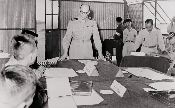 Framed Print : Indochina Truce Conference Framed Print : Indochina Truce Conference