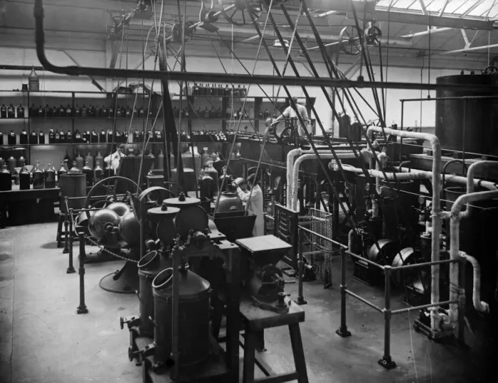 Framed Print : Industrial Chemists Framed Print : Industrial Chemists