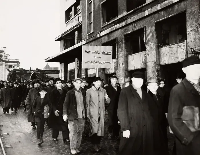 Framed Print : Industrial Unrest In Essen Framed Print : Industrial Unrest In Essen