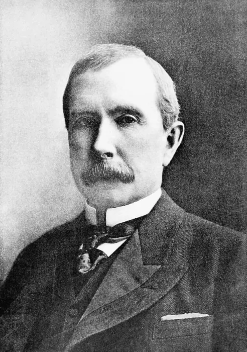 Framed Print : Industrialist John D. Rockefeller