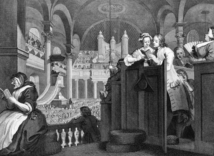 Framed Print : Industrious Prentice Performing Christian, by William Hogarth Framed Print : Industrious Prentice Performing Christian, by William Hogarth