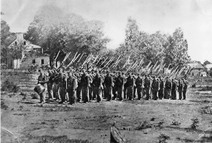 Framed Print : Infantrymen Framed Print : Infantrymen