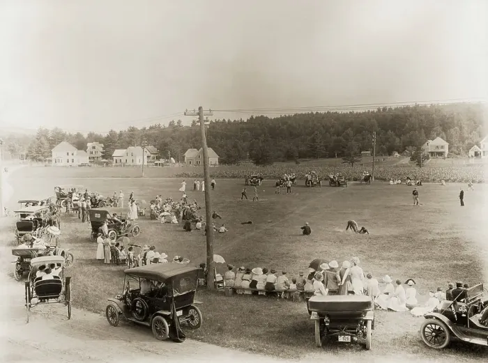 Framed Print : Informal Baseball Game W / Spectators Framed Print : Informal Baseball Game W / Spectators