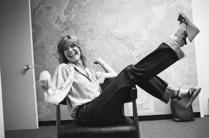 Framed Print : Informal Portrait of Debby Boone Framed Print : Informal Portrait of Debby Boone