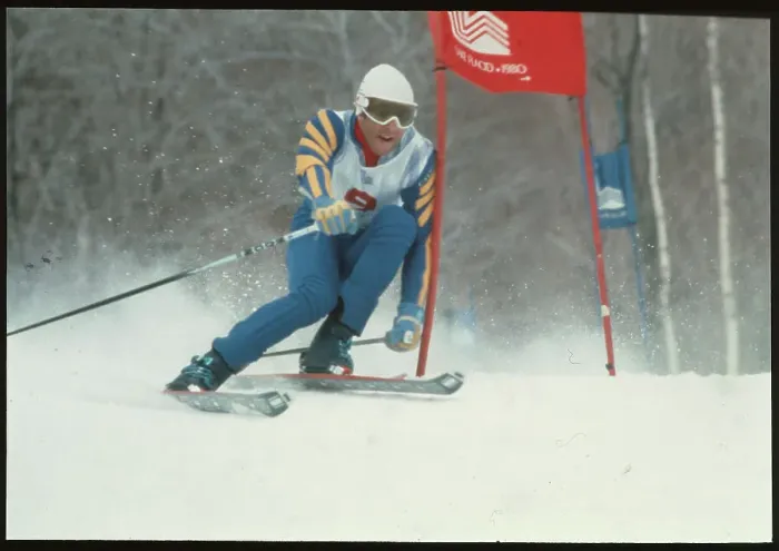 Framed Print : Ingemar Stenmark Skiing Downhill Framed Print : Ingemar Stenmark Skiing Downhill