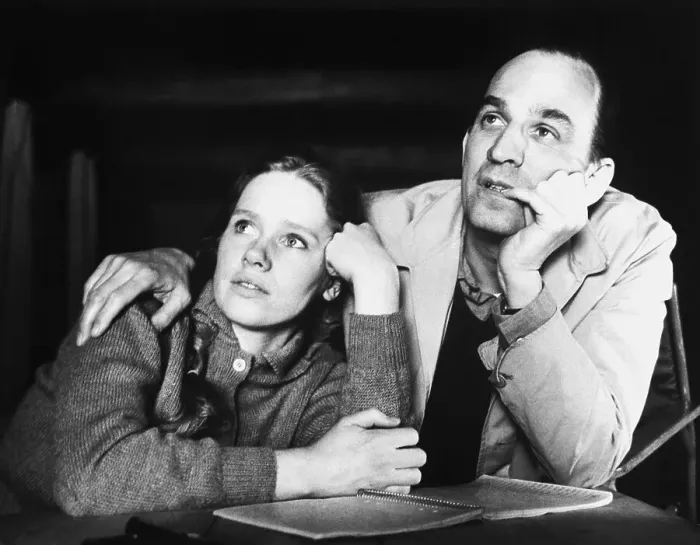 Framed Print : Ingmar Bergman and Liv Ullman at Table Framed Print : Ingmar Bergman and Liv Ullman at Table
