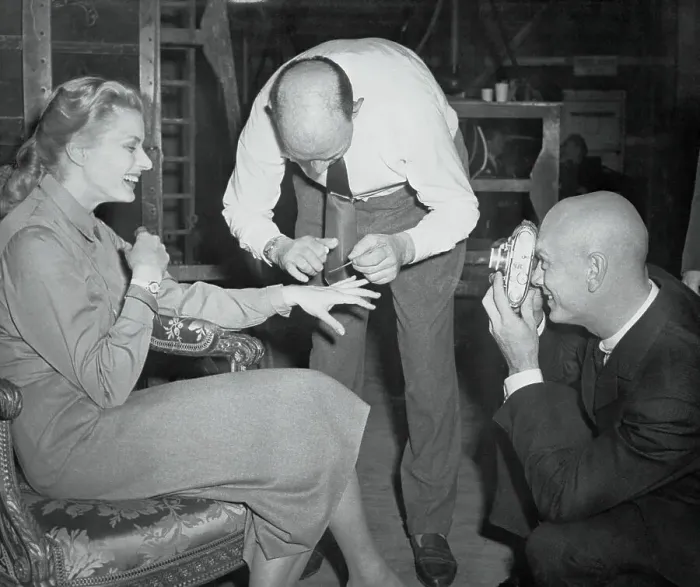 Framed Print : Ingrid Bergman and Friend