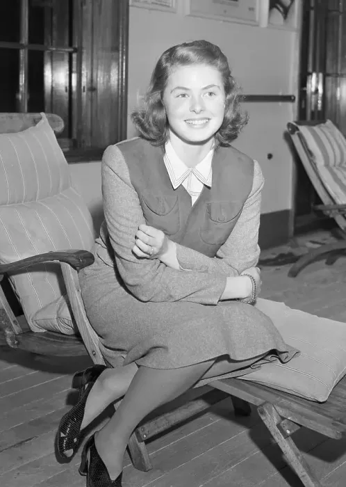 Framed Print : Ingrid Bergman Smiling Framed Print : Ingrid Bergman Smiling