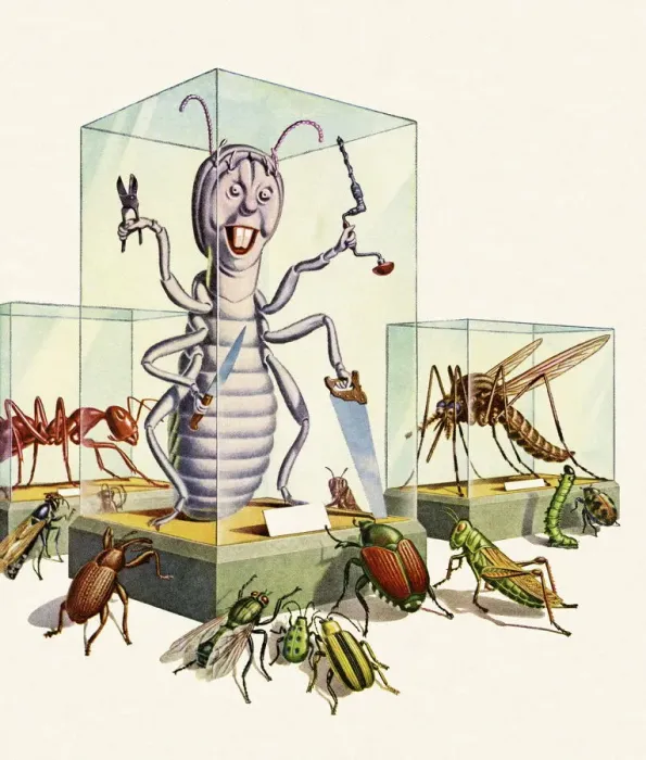 Framed Print : Insect Museum Framed Print : Insect Museum