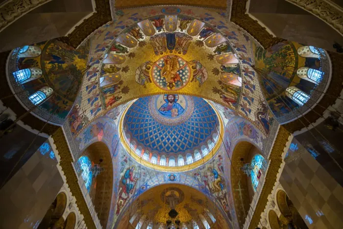 Framed Print : Inside the Naval Cathedral of Saint Nicholas in Kronstadt Framed Print : Inside the Naval Cathedral of Saint Nicholas in Kronstadt