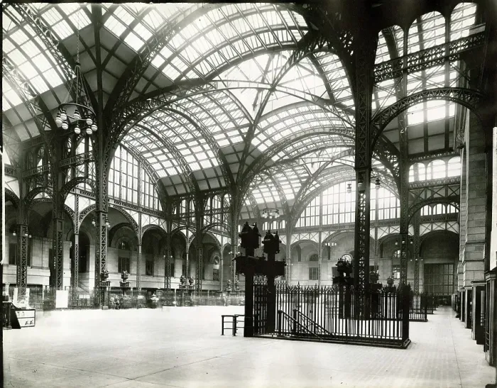 Framed Print : Inside Penn Station Framed Print : Inside Penn Station