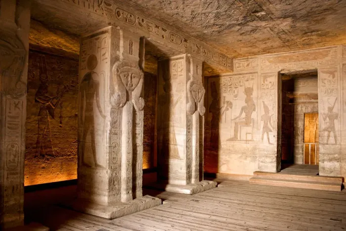 Framed Print : Inside the Temple of Nefertari, Abu Simbel, Egypt Framed Print : Inside the Temple of Nefertari, Abu Simbel, Egypt