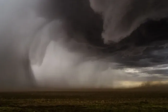 Framed Print : Inside a Thunderstorm. Forward Flank Downdraft from a super-cell. Texas, USA Framed Print : Inside a Thunderstorm. Forward Flank Downdraft from a super-cell. Texas, USA