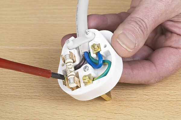 Inside a UK plug
