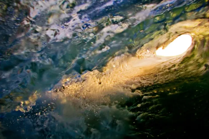 Framed Print : Inside a Wave Framed Print : Inside a Wave