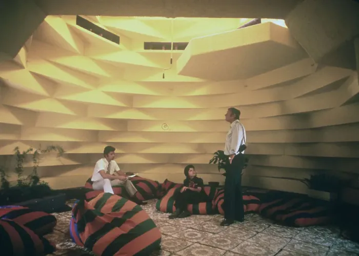 Framed Print : Inside the world's first floating house