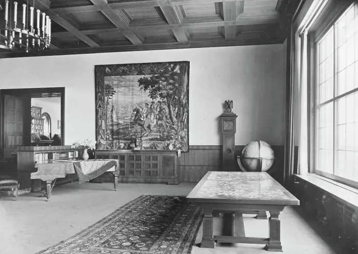 Framed Print : Interior of Adolph Hitler's Home Framed Print : Interior of Adolph Hitler's Home