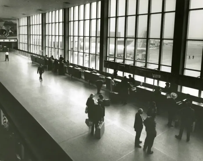 Framed Print : Interior of Airport terminal Framed Print : Interior of Airport terminal
