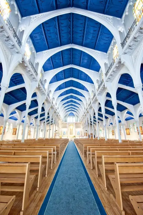 Framed Print : Interior of the church of Notre-Dame of Saint Honore d'Eylau, in the 16th arrondissement of Paris Framed Print : Interior of the church of Notre-Dame of Saint Honore d'Eylau, in the 16th arrondissement of Paris