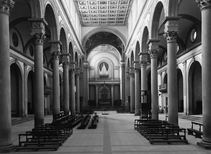 Framed Print : Interior of Church of Saint Lorenzo Framed Print : Interior of Church of Saint Lorenzo