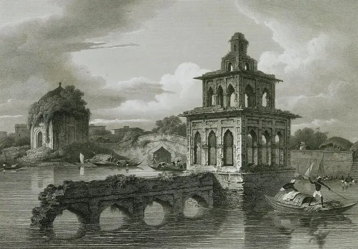 Framed Print : Part of the interior of the city of Dacca, Dhaka, Bangladesh, c. 1820, Historic, digitally restored reproduction from a 19th century original Framed Print : Part of the interior of the city of Dacca, Dhaka, Bangladesh, c. 1820, Historic, digitally restored reproduction from a 19th century original