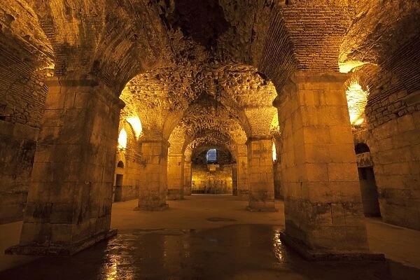 Interior of Diocletian Royal Palace