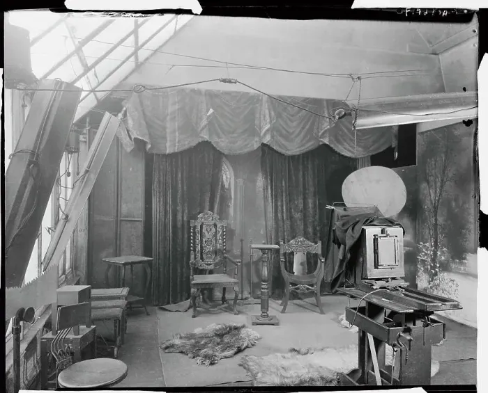 Framed Print : Interior of Early Studio