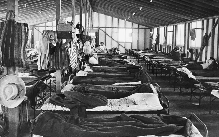 Framed Print : Interior Of Farm Workers Barracks Unit Framed Print : Interior Of Farm Workers Barracks Unit