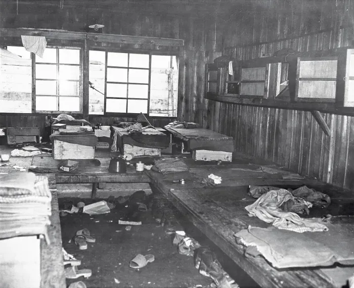 Framed Print : Interior of Japanese Prison Camp Hospital Ward Framed Print : Interior of Japanese Prison Camp Hospital Ward
